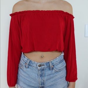 Urban Outfitters Off the Shoulder Top
